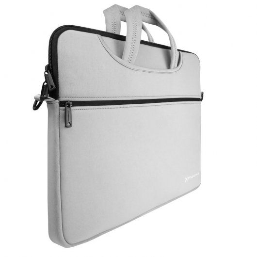 Phoenix Basics Maletín de Neopreno Gris para Portátil hasta 16"