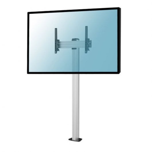 Kimex Support de sol inclinable avec base vissable pour TV 32"-75" Hauteur 175 cm VESA 600 x 400 Max. 50Kg