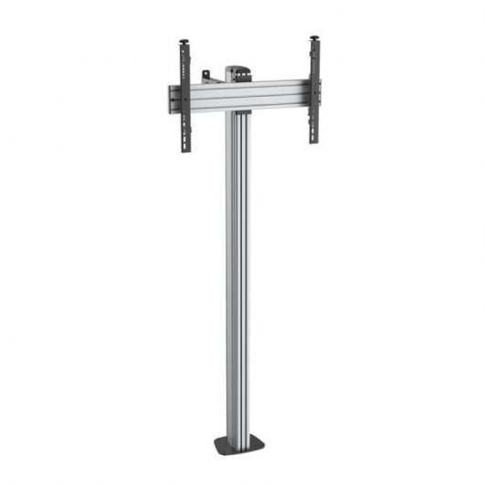 Kimex Support de sol avec base vissable pour TV 32"-75" Hauteur 175 cm VESA 600 x 400 Max. 50Kg