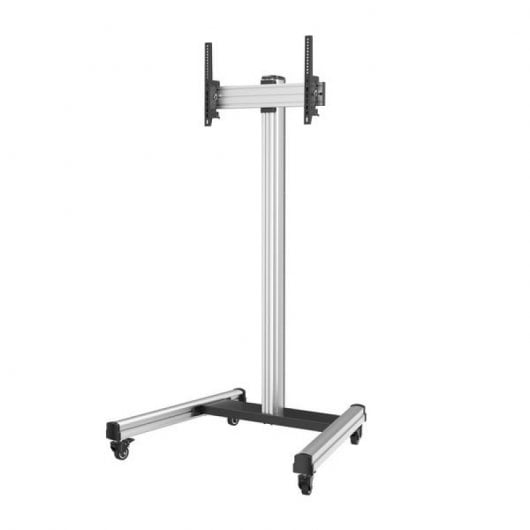 Kimex Support de sol mobile inclinable pour TV 32"-75" Hauteur 175 cm VESA 600 x 400 Max. 50Kg