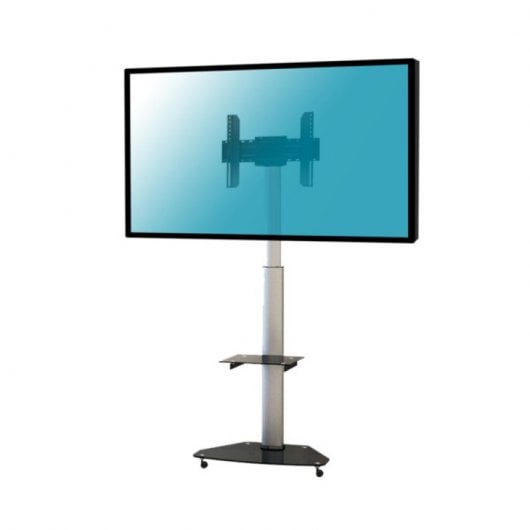 Kimex Suporte de Chão para TV 37"-75" Altura 120-180cm VESA 600x400 Máx. 40Kg