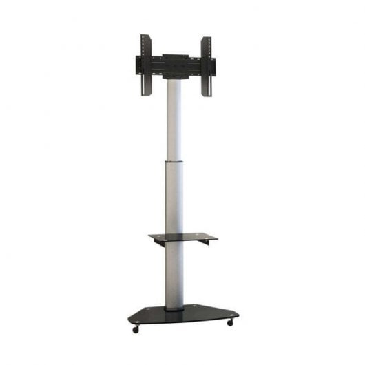 Kimex Suporte de Chão para TV 37"-75" Altura 120-180cm VESA 600x400 Máx. 40Kg