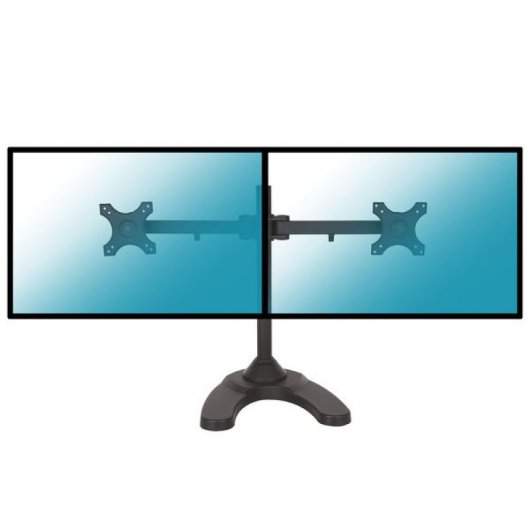 Support de table Kimex pour 2 pièces 13"-24" VESA 100x100 Max. 10Kg
