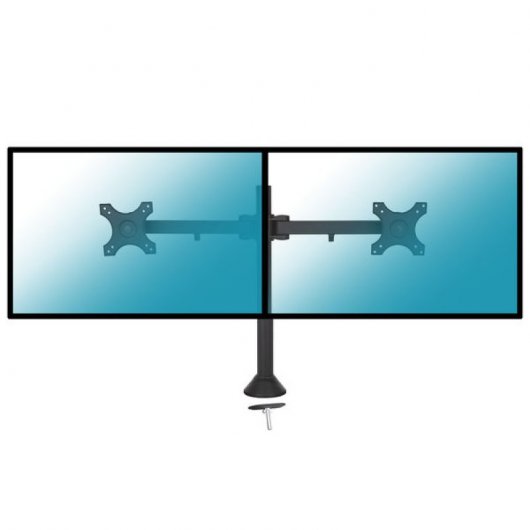 Support de table Kimex pour 2 pièces 13"-24" VESA 100x100 Max. 10Kg
