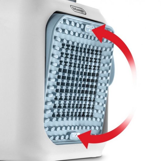 DeLonghi Capsule Desk HFX10B03.LB Schreibtischheizung 360W Weiß/Blau