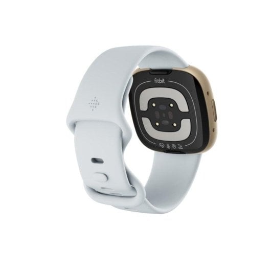 Fitbit Sense 2 Bluetooth GPS NFC 40,5mm Digital Blau Gold S/L Wasserdicht SpO2 Puls Schlaf Blutdruck