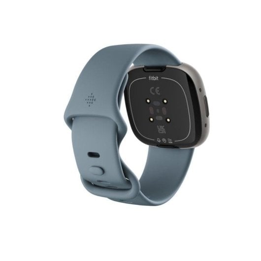 Fitbit Versa 4 Bluetooth GPS NFC 40,5mm Écran Tactile Aluminium Bleu S/L SpO2 Pulsomètre