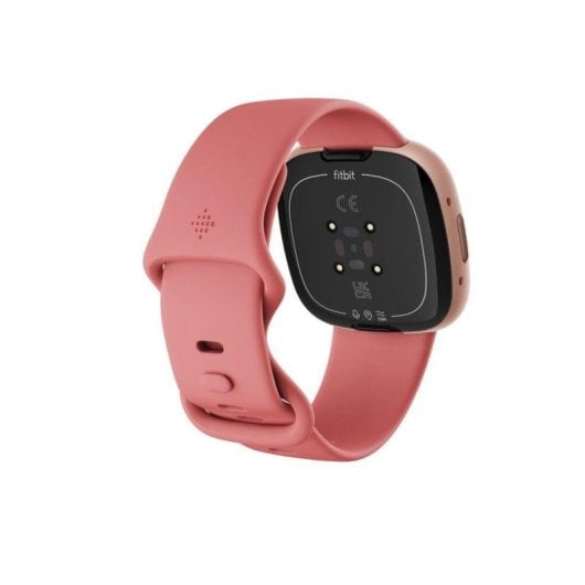 Fitbit Versa 4 Bluetooth GPS NFC 40,5mm Écran Digital Rose S/L AMOLED Résistante à l’eau SpO2 Pulsomètre