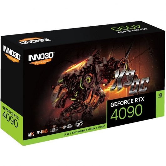 Inno3D GeForce RTX 4090 X3 OC 24GB GDDR6X DLSS3