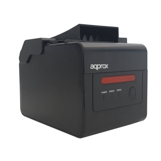 Approx appPOS80WIFI+LAN Impresora de Ticket Térmica USB/WiFI/LAN/RS-232/RJ-11 Negra