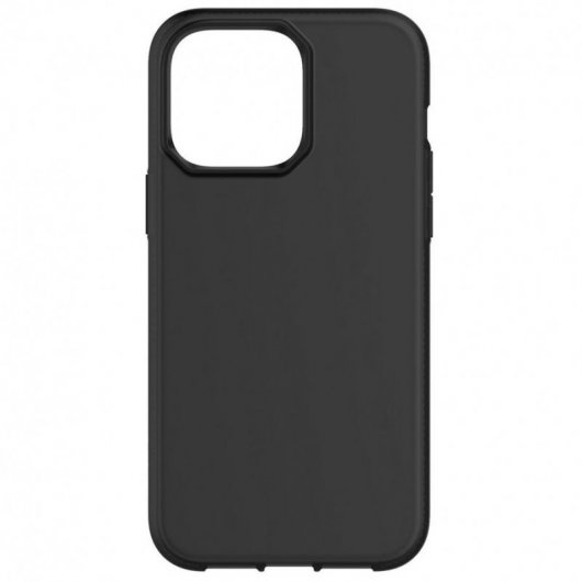 Griffin Survivor Clear Funda Negra para iPhone 14 Pro Max