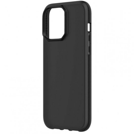 Griffin Survivor Clear Funda Negra para iPhone 14 Pro Max