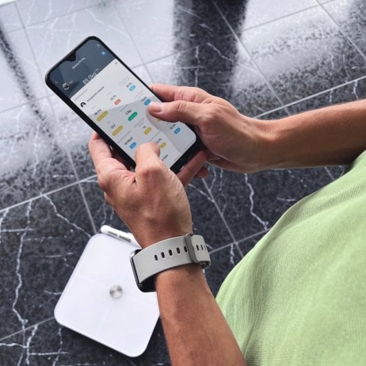 SPC Atenea Fit Pro Báscula Inteligente Bluetooth Blanca