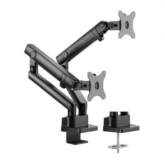 Supporto da tavolo Kimex Full Motion per 2 monitor 13"-32" VESA 100x100 max. 8Kg