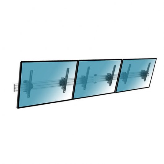 Kimex Soporte de Pared con Menú Board 3 Pantallas 45"-50" VESA 600x400 Máx. 50Kg