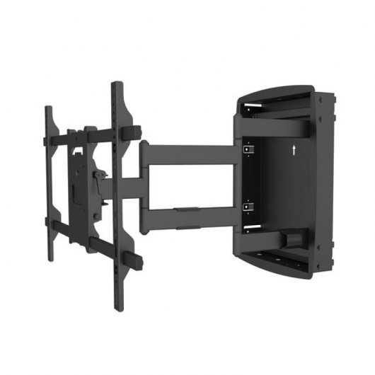 Kimex Supporto da Incasso a Parete per TV 32"- 65" VESA 600x400 Max. 90Kg