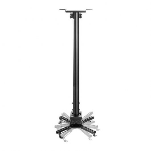 Kimex Soporte de Techo para Proyectores Altura 75-115cm Negro
