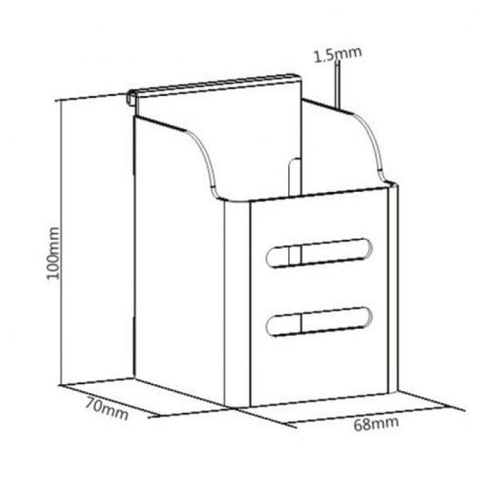 Kimex Rail porte-crayon porte-outils