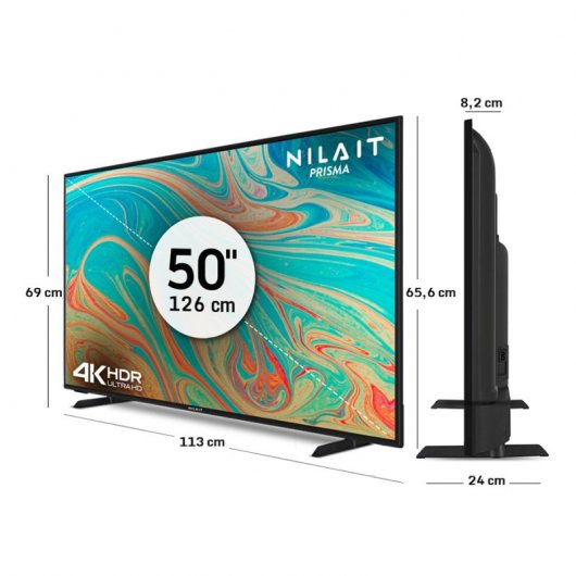 Nilait Prisma 50UA6001S 50" LED UHD 4K HDR10 Smart TV