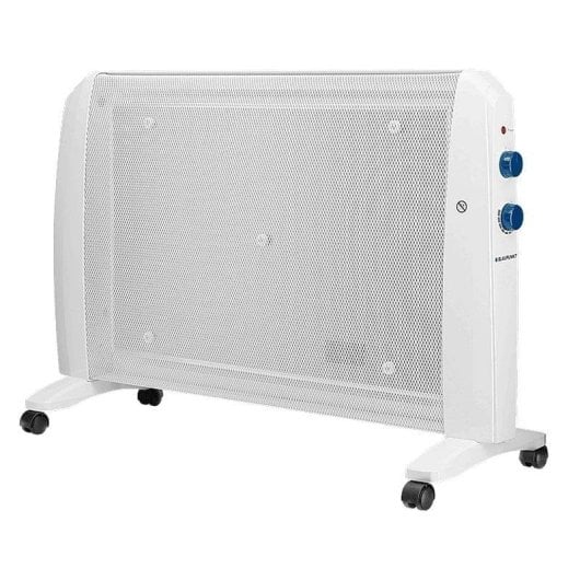 Radiateur Mica Blaupunkt BP1007 2000W Protection surchauffe Termostat Blanc