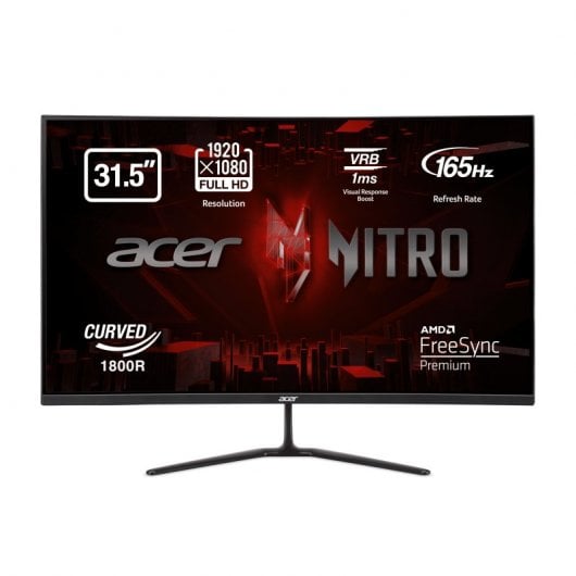 Acer ED320QR S 31.5" LED FullHD 165Hz FreeSync Premium Pro Curva