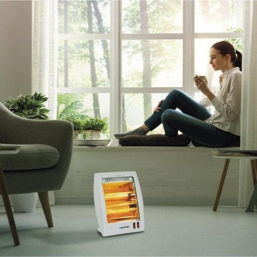 Elektrisches Quarzheizgerät Blaupunkt BP1004 800W mit Kippschutz