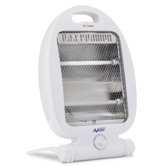 Avant AV7553 Estufa de Cuarzo 2 Tubos Mini 800W