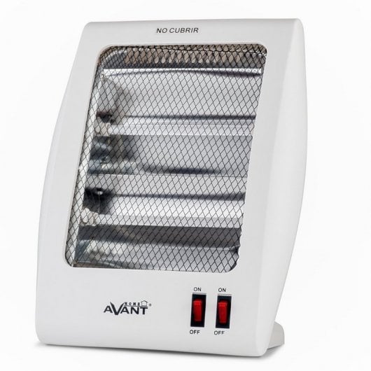 Avant AV7585 Estufa Eléctrica de Cuarzo con 2 Tubos 600W