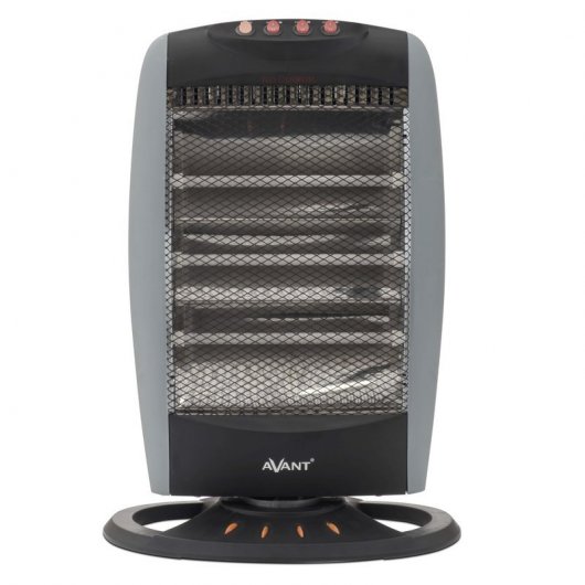 Avant AV7574 Aquecedor de Quartzo Oscilante de 3 Tubos 1200W