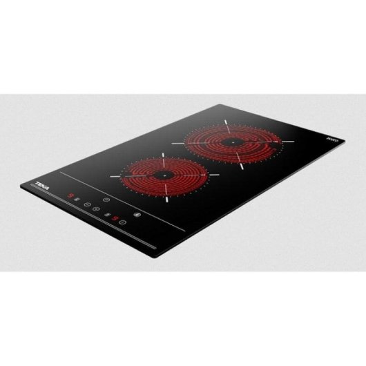 Plaque vitrocéramique Teka TBC 32010 TTC 2 zones 30 cm noire intégrée