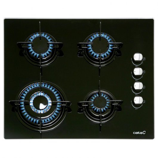 Cata CI 631 BK Placa de Gas 4 Zonas 60cm Negra