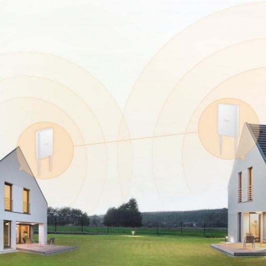 Zyxel Cloud Punto de Acceso para Exteriores AX1800 con Wifi 6 PoE Gestionable