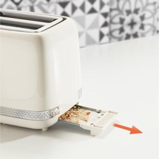 Moulinex LT300A10 Soleil Toaster 2 Scheiben 850W Elfenbein