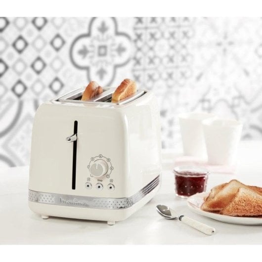 Moulinex LT300A10 Soleil Toaster 2 Scheiben 850W Elfenbein