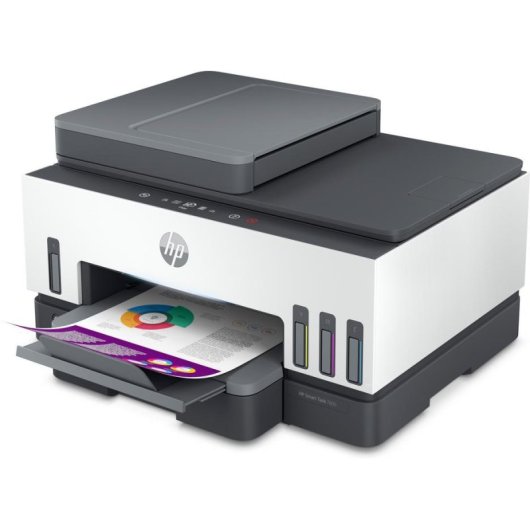 Multifunzione HP Smart Tank 7605 Inkjet Colore WiFi Fax Duplex Automatico