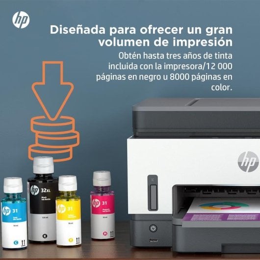 HP Smart Tank 7605 Impresora Multifunción Color WiFi Dúplex Fax