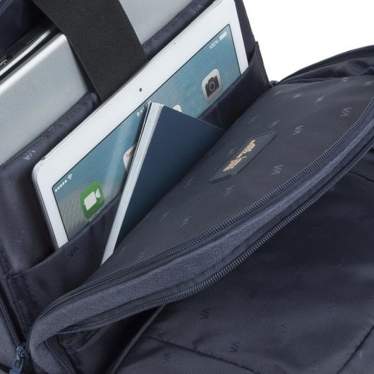 Rivacase 7760 sacoche d'ordinateurs portables 39,6 cm (15.6") Étui sac à dos Bleu