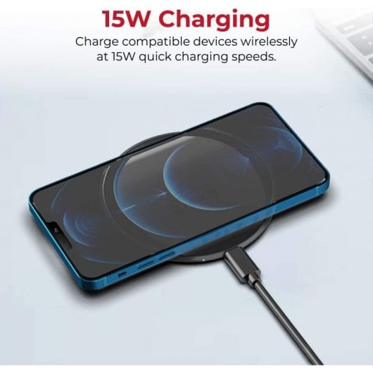 Chargeur sans fil Qi Promate AuraPad-15W MagSafe 15W