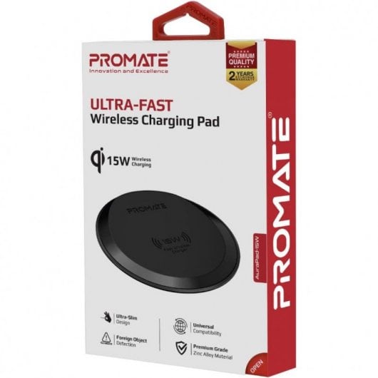 Chargeur sans fil Qi Promate AuraPad-15W MagSafe 15W