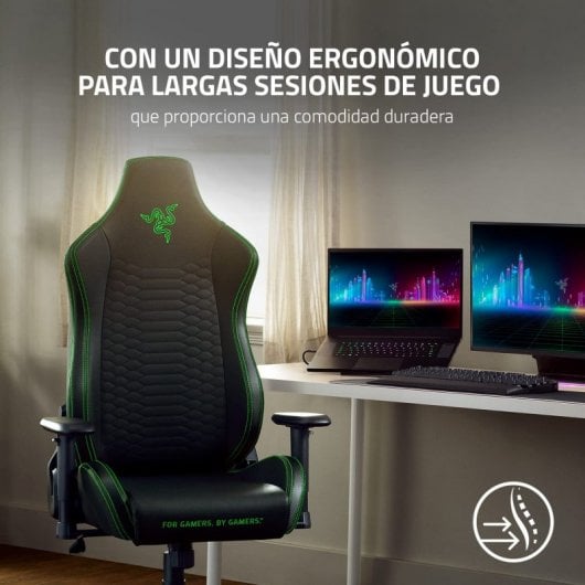 Razer Iskur X XL Silla Gamer Negro/Verde