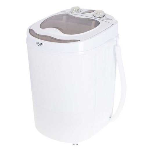 Lave-linge Adler AD 8055 Top 3kg 580rpm Portable Blanc Crème