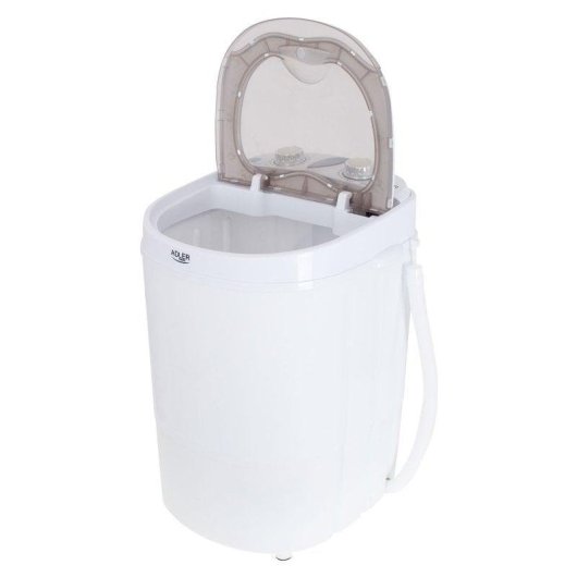 Lave-linge Adler AD 8055 Top 3kg 580rpm Portable Blanc Crème