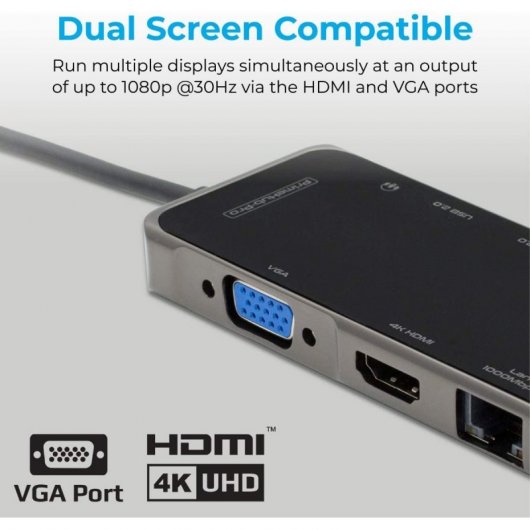 Promate PrimeHub-Pro Hub USB-C Multiporta 100W