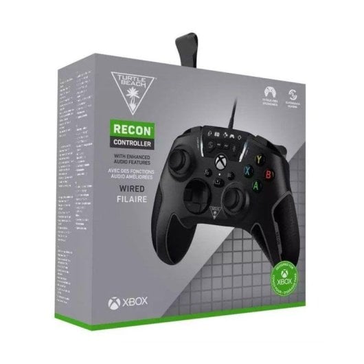 Gamepad Turtle Beach Recon Controller Nero Xbox Series/One/PC Cavo 3 m Audio Avanzato