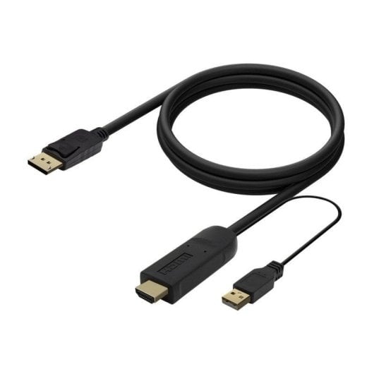 Video-Kabeladapter Aisens A122-0641 HDMI 2.0 auf DisplayPort 1.2 1.8m Schwarz
