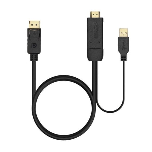 Video-Kabeladapter Aisens A122-0641 HDMI 2.0 auf DisplayPort 1.2 1.8m Schwarz