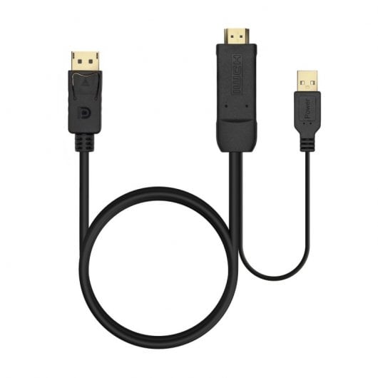 Aisens A122-0641 Cable Conversor DisplayPort a HDMI/USB 1.8m