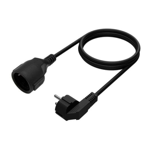 Cable Alargador Aisens Schuko CEE7 10m Negro