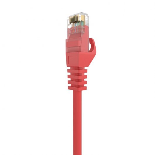 Aisens A145-0556 Cavo di rete RJ45 UTP Cat 6A 25 cm Rosso