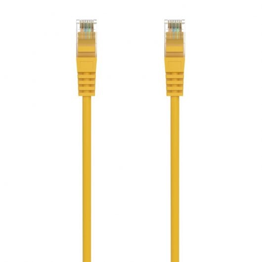 Aisens A145-0564 Cavo di rete RJ45 UTP Cat 6A 30 cm Giallo